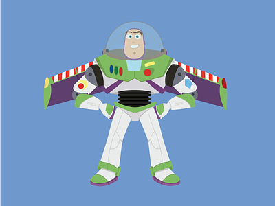 Buzz Lightyear from Toy Story buzz lightyear daily illustrator pixar toy story