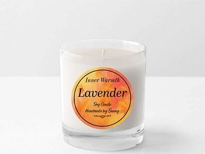 Candle label design candle label custom candle label graphic design label design product label design scented scents wax