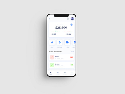 Banking App UI Concept