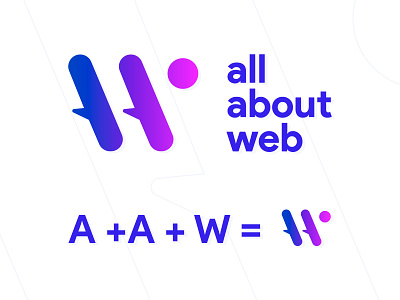 All About Web - Logo logo design