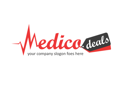 MedicoDeal Logo graphic design illustration logo