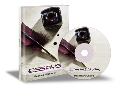 Essays - Book Cover / DVD book cover design dvd illustration