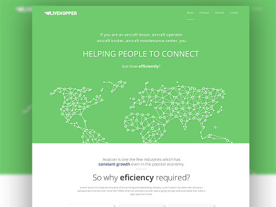 Livehopper - Responsive Website Design