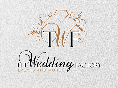 Logo Design - The Wedding Factory logo design wedding