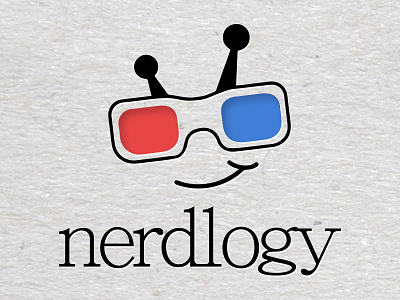 Nerdlogy - Logo Design logo design nerdlogy