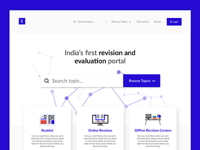 Chemistrywala - Website clean web app design