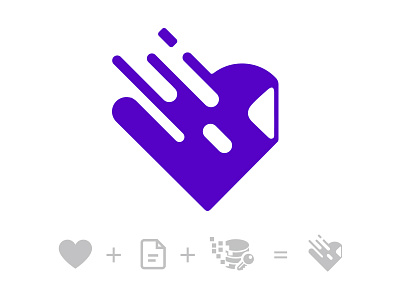 Swasthex - App icon app icon file heart icon storage