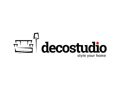 Decostudio - Style your home branding illustration logo design