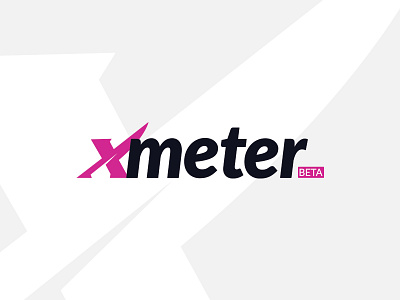 Xmeter - Logo Design logo design xmeter