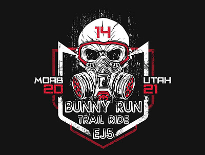 "Bunny Run" Mascot Logo branding design graphic design illustration logo modern logo vector