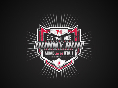 "BUNNY RUN" Mascot Logo branding design graphic design illustration logo modern logo vector