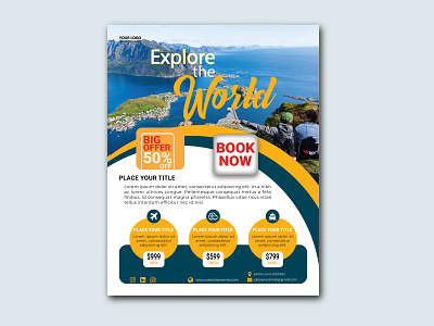 Travel Flyer Design | Flyer design business flyer flyer flyer design travel agency flyer travel flyer travel flyer design