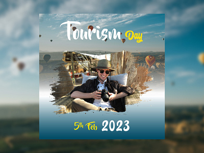 Social Media Post Design | Tourism Day