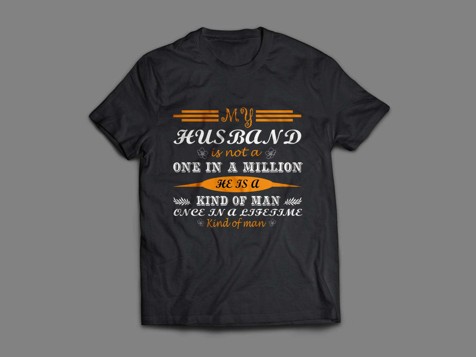 Husband t-shirt design by Khademul Islam on Dribbble