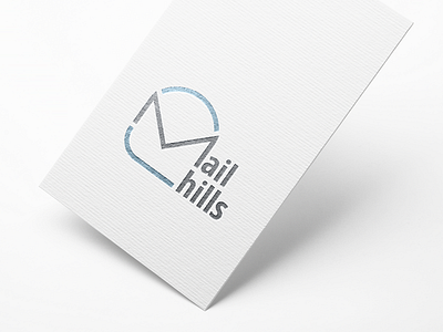 EmailHills Logo branding design email graphic hills icon identity land letter logo mark shape