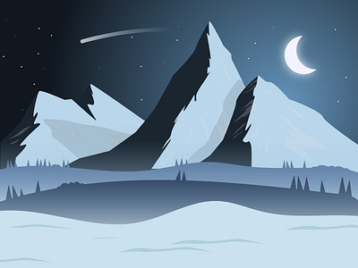 Winter Time - MEE6 adobe animation character illustration design figma graphic design illustration ui vector