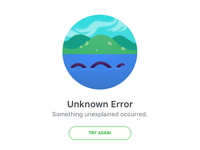 Unknown Error Message