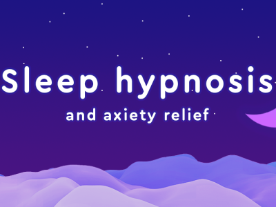 Sleep hypnosis graphic design