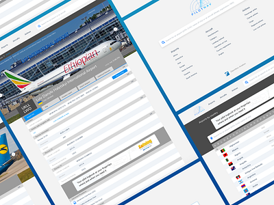 Pilotnav aviation ui ux webdesign