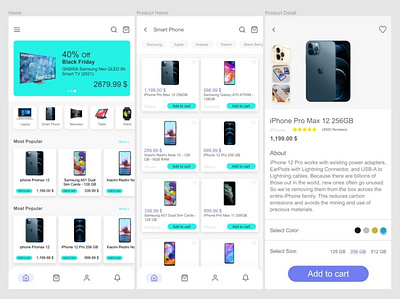 E-commerce Mobile Design design ecommerce figma mobile design ui