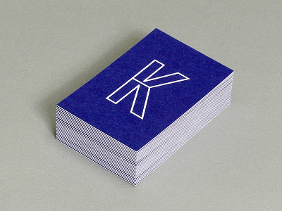 Logo and business card design for Kjerstad