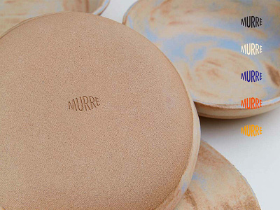Murre Ceramics | Pottery Stamp branding ceramics logo pottery