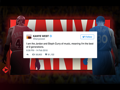 Kanye Tweet basketball curry jordan kanye