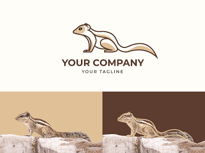 Masked Squirrel Logo animal animal logo brand guideline brand identity branding design graphic design illustration indonesia logo squirrel squirrel logo tree logo vector wild logo