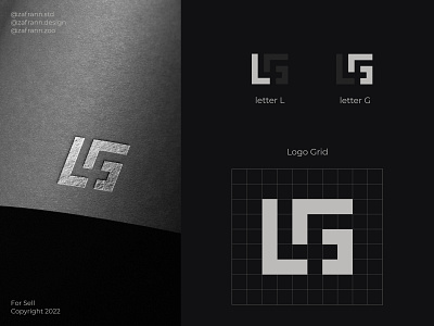 Letter LG Logo brand guideline brand identity branding design graphic design illustration indonesia lettermark logo monogram vector