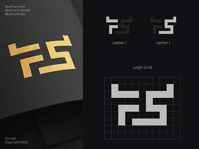 Letter F S Viking Logo brand guideline brand identity branding design graphic design indonesia logo monogram vector