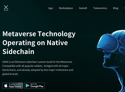 Metaverse Web Design adobe xd copywriting figma landing page template ui ux web design website