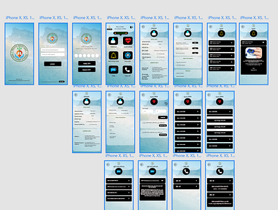 Breath Bank- App Design app design graphic design ui ux