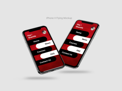 Flying Mockup- Sample Using Figma app design graphic design ui ux
