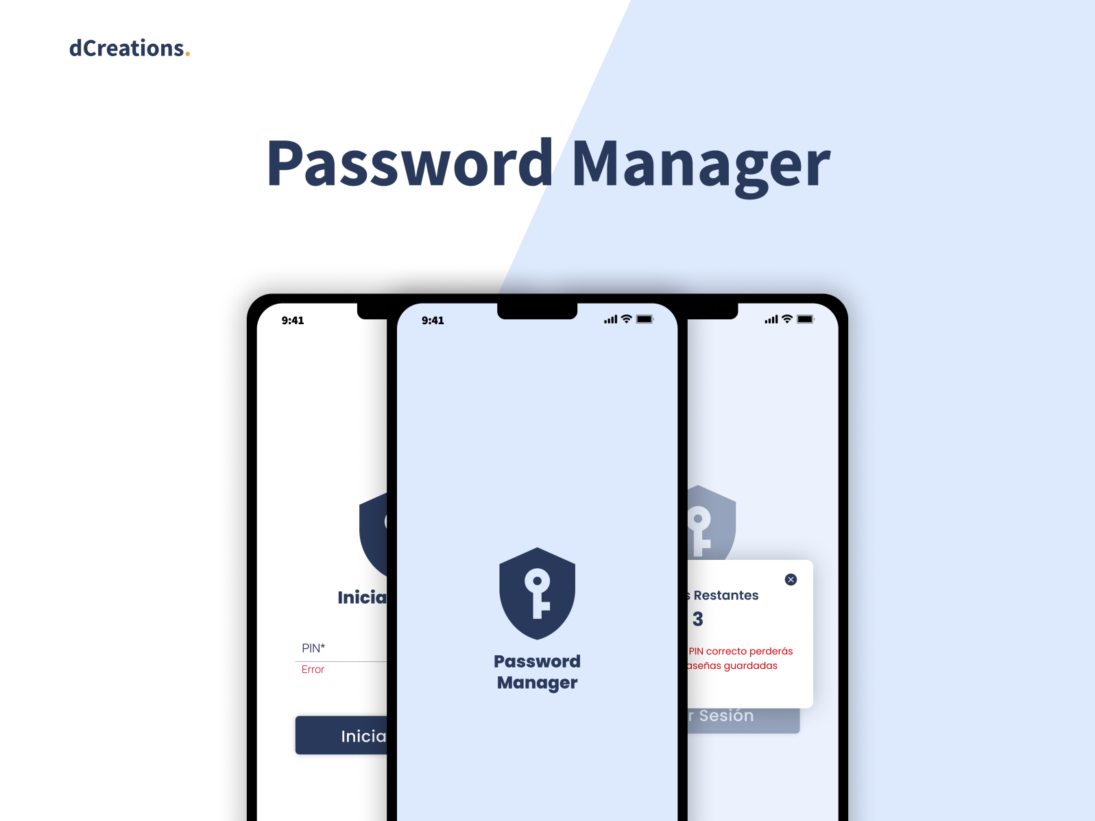 App Mobile Password Manager UI UX by dCreations on Dribbble