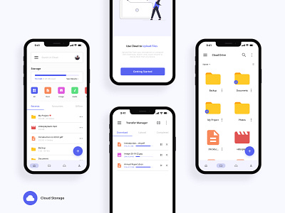 Cloud Storage Mobile App