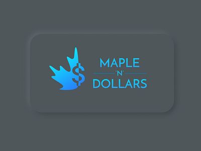 Maple and dollars - Logo Design