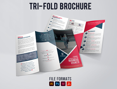 Trifold Brochure Design branding brochure brochure design clean corporate creative creativity design designer flyer flyer design illustration minimal trifold brochure typography typography modern