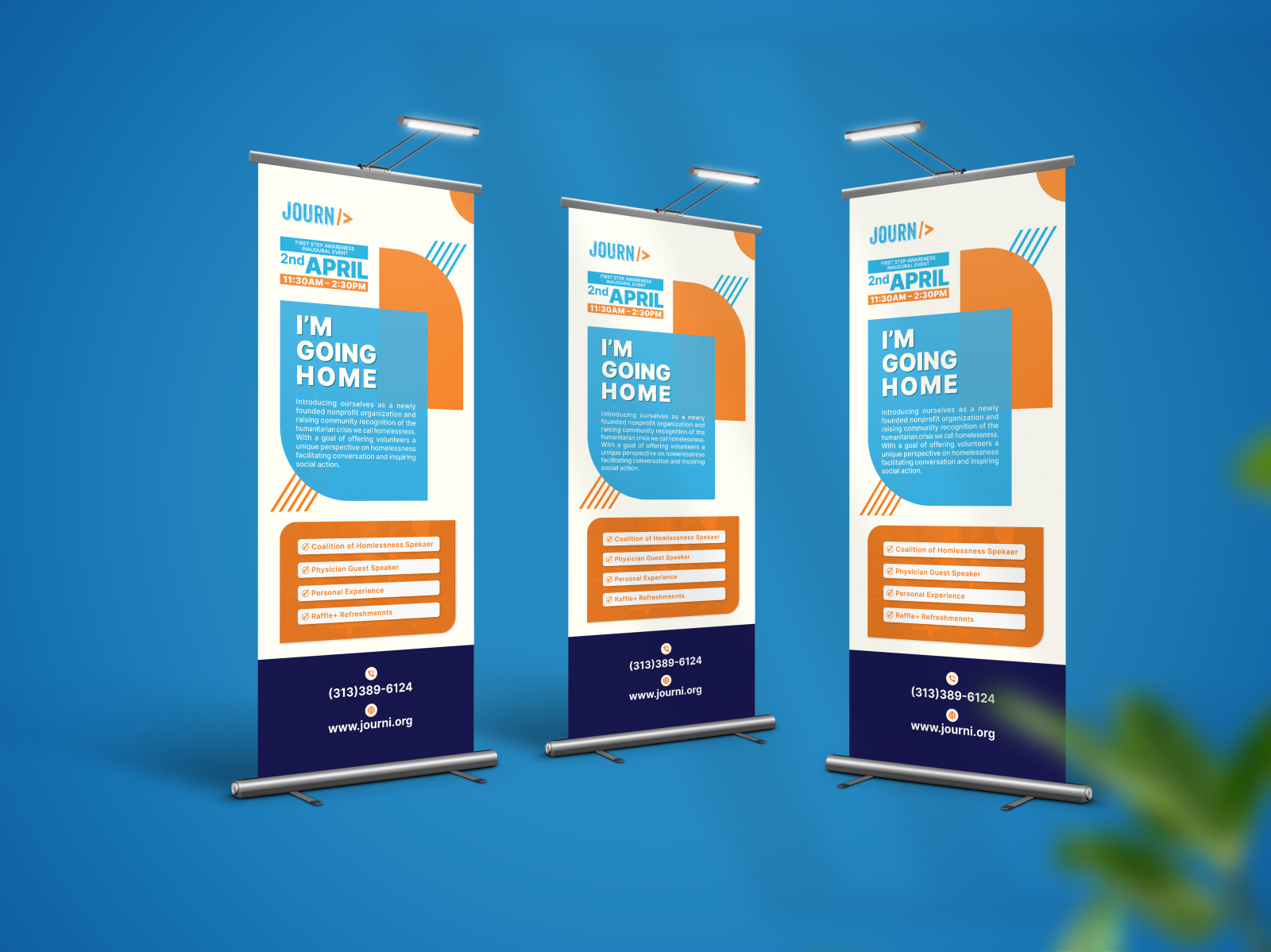 Roll Up Banner Design By Grafx Ink On Dribbble