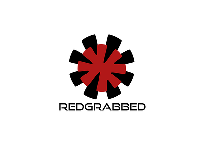 Redgrabbed design graphic design logo vector
