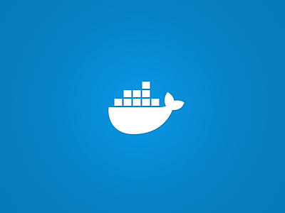 Docker monochromatic logo