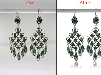 jewelry retouching color creations and background remove. background change graphic design photo retouching