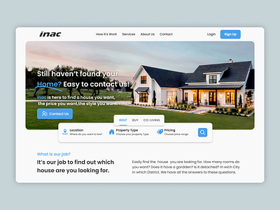 Real Estate Website Design branding design graphic design ui ux