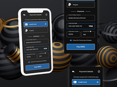 Credit Card Checkout page app app design design graphic design ui ux web design