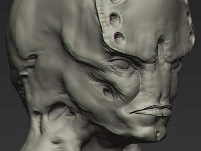 Monster 3d creature modeling monster sculpt sculpting zbrush