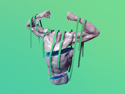 Everyday 26.06.2016 (process video) anatomy body everyday modeling muscle sculpt torso zbrush