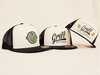 Grill Hop Anonymous Hats