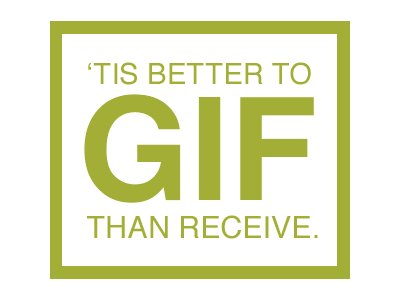 'Tis Better to GIF Than Receive gifs glitch interactive web web design