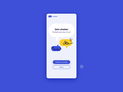 Daily UI 001 - Sign Up animation app daily ui mobile sign up ui