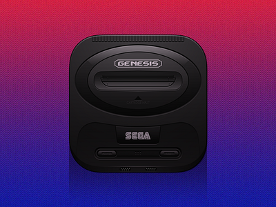 Sega Genesis Icon icon photoshop