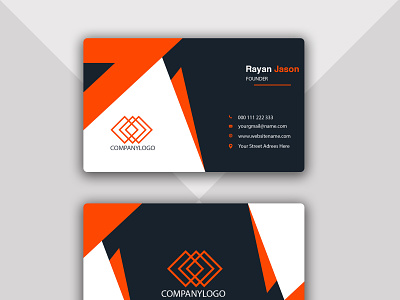 New Business Card Design Template art work available branding business card colour colours mix company design graphic design illustration logo manager office vector